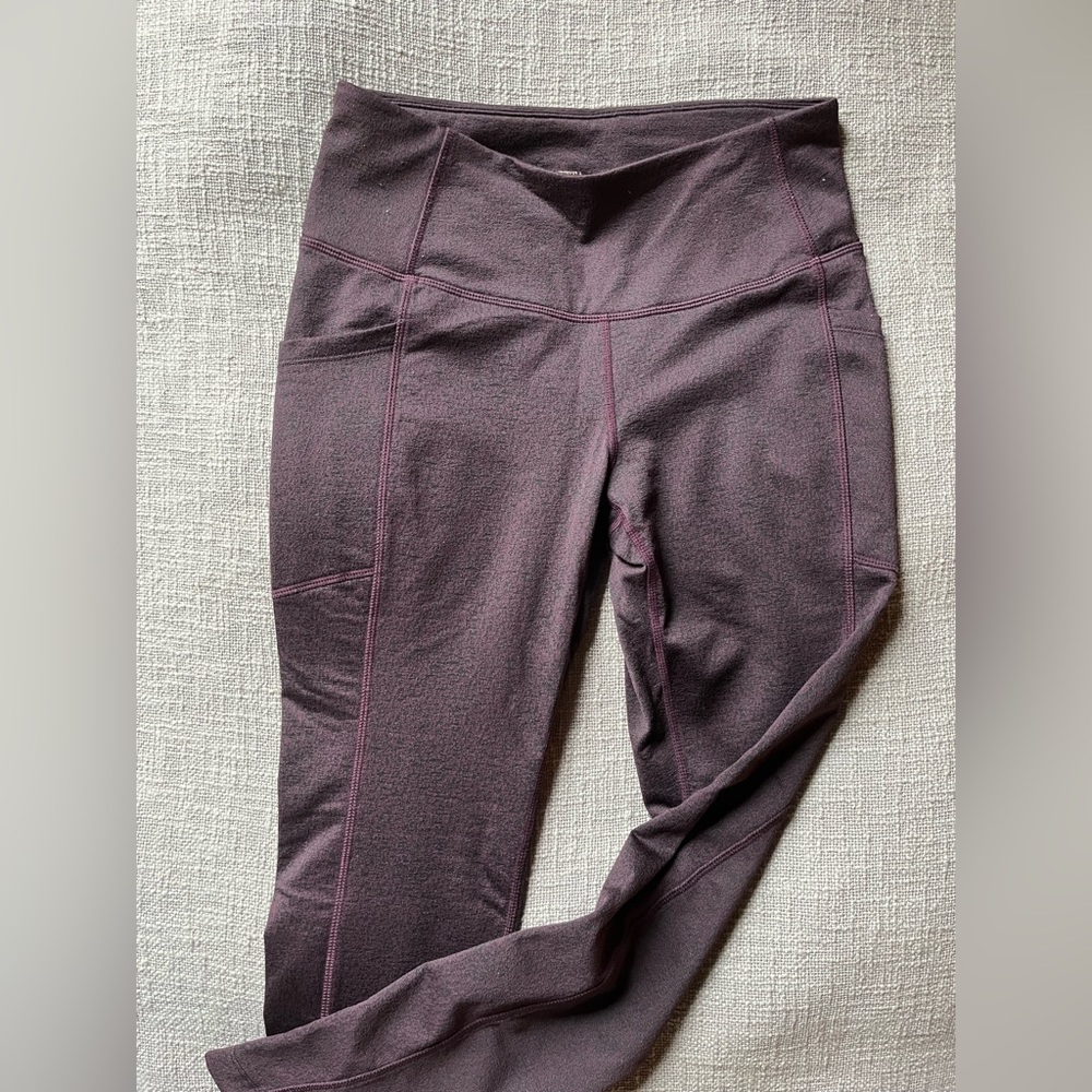 Dark Purple/Maroon Yoga Pants